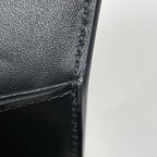 Celine Shoulder Bag Triomphe Leather Black — view 8