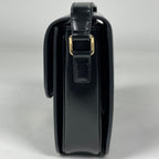 Celine Shoulder Bag Triomphe Leather Black — view 2