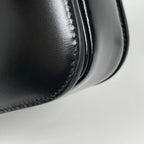 Celine Shoulder Bag Triomphe Leather Black — view 6