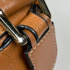Loewe Puzzle Bag Small Handbag Anagram 2-Way Leather Brown — view 4
