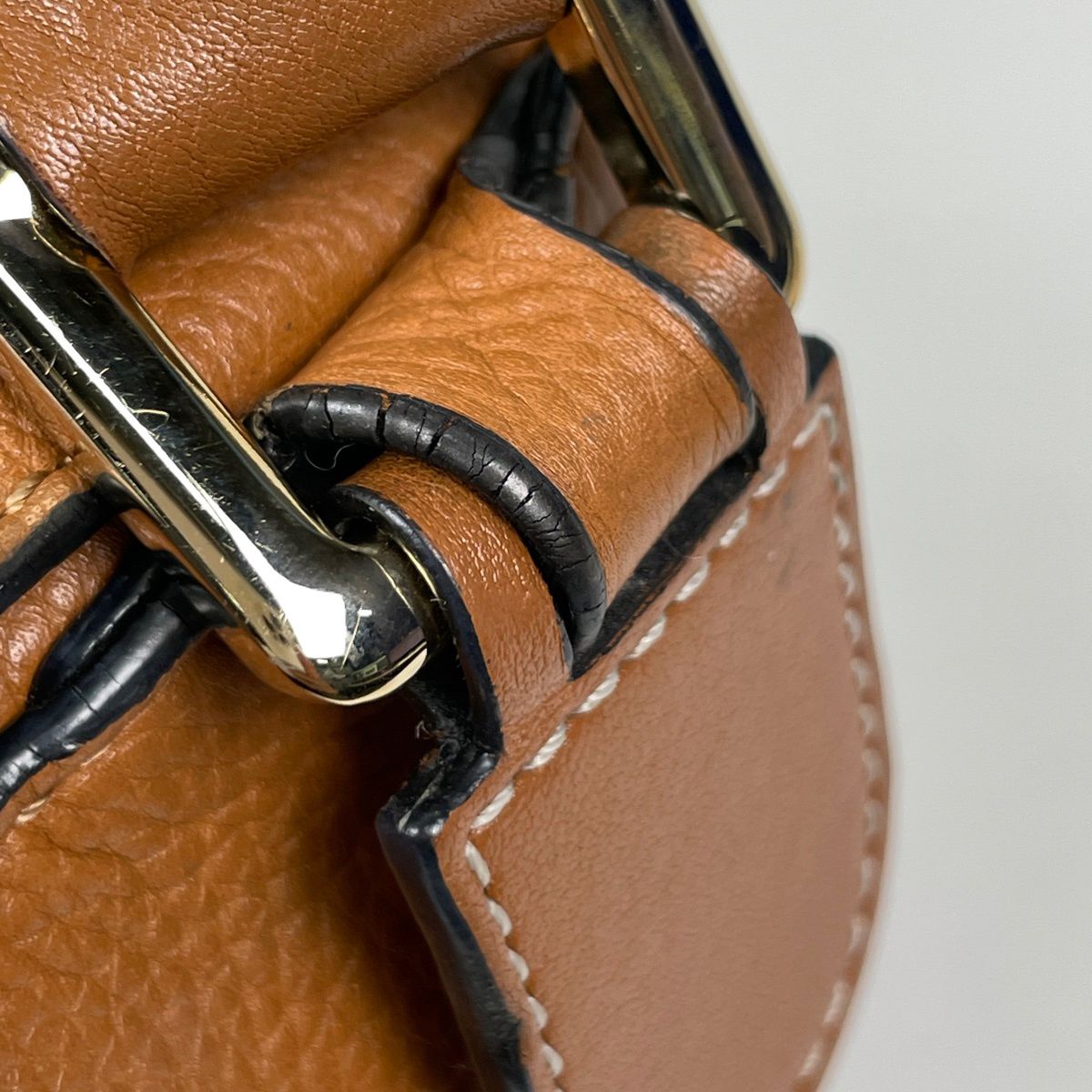 Loewe Puzzle Bag Small Handbag Anagram 2-Way Leather Brown — view 4