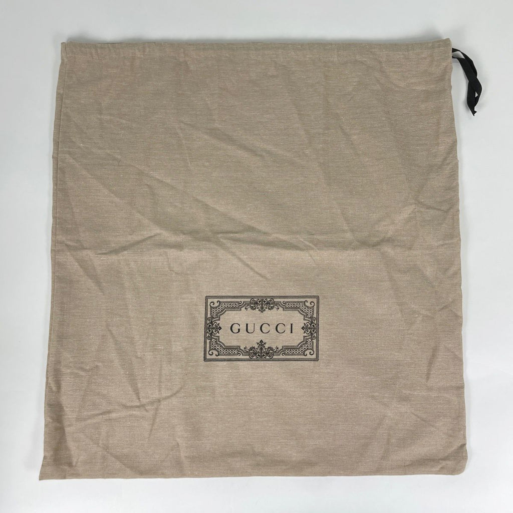 Gucci Tote GG Pattern Canvas Ivory Navy — view 7
