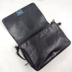 Chanel Boy Large Chezblanc Chain Shoulder Bag Leather Black — view 5