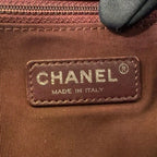 Chanel Boy Large Chezblanc Chain Shoulder Bag Leather Black — view 4