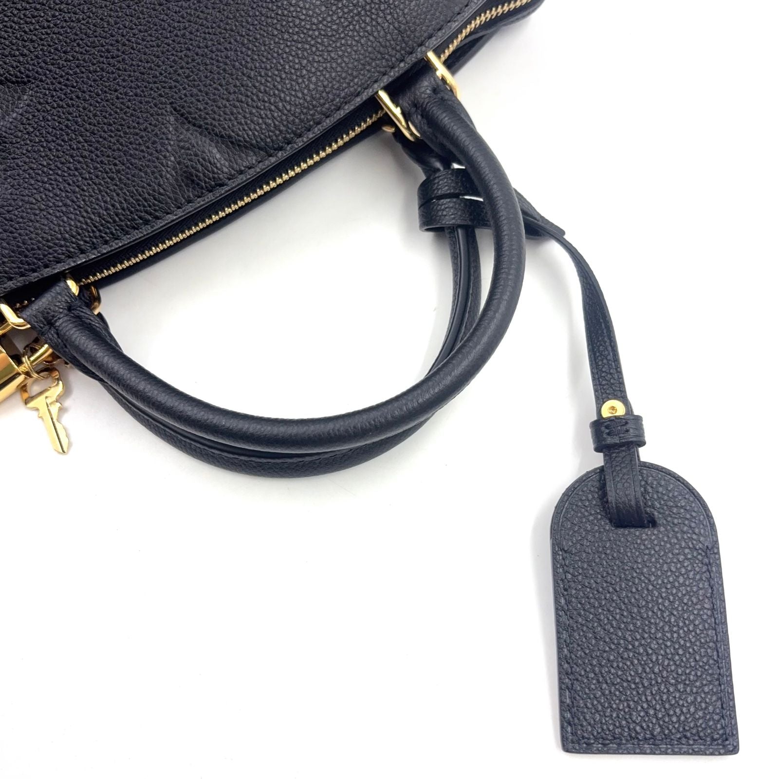Louis Vuitton Petit Palais PM Monogram Empreinte 2-Way Correspondence Gray — view 9