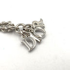 Dior Logo Metal Silver Necklace — view 9