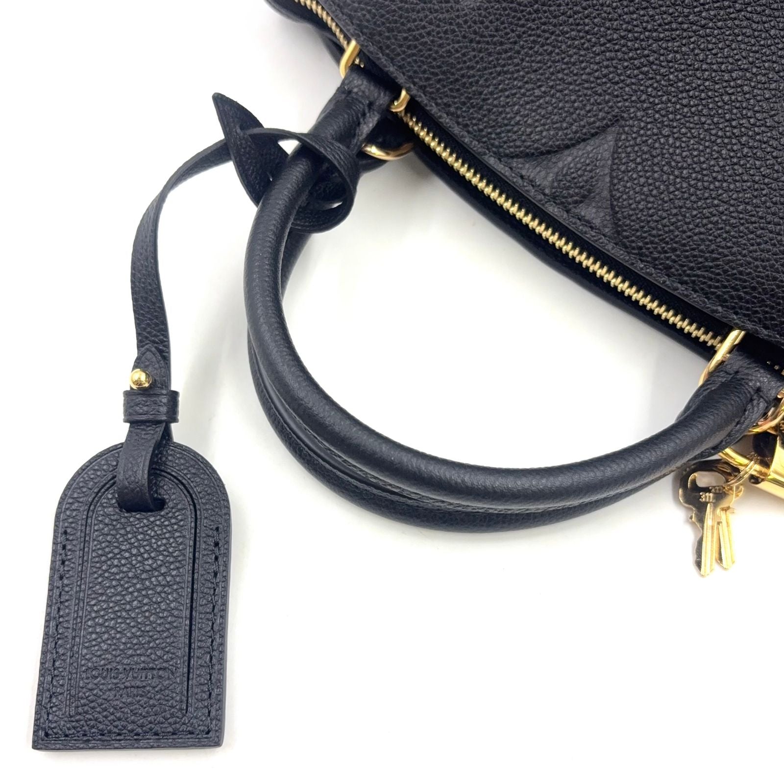 Louis Vuitton Petit Palais PM Monogram Empreinte 2-Way Correspondence Gray — view 8