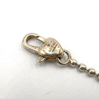 Gucci Interlocking Heart Resin Silver Lightpink Necklace — view 4