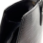 Louis Vuitton Cluny Epi Noir Leather Black Shoulder Bag Gold — view 7