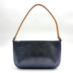 Louis Vuitton Fowler Monogram Mat Noir Leather Yellow Brown Darkgray Handbag