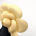 Chanel Camellia Satin Ivory Gold Brooch — view 9