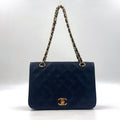 Chanel Quilted Singleflap Replacement Lambskin Black Chain Shoulder Bag Gold