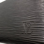Louis Vuitton Portefeuille Clemence Leather Pink Black Wallet Silver — view 5