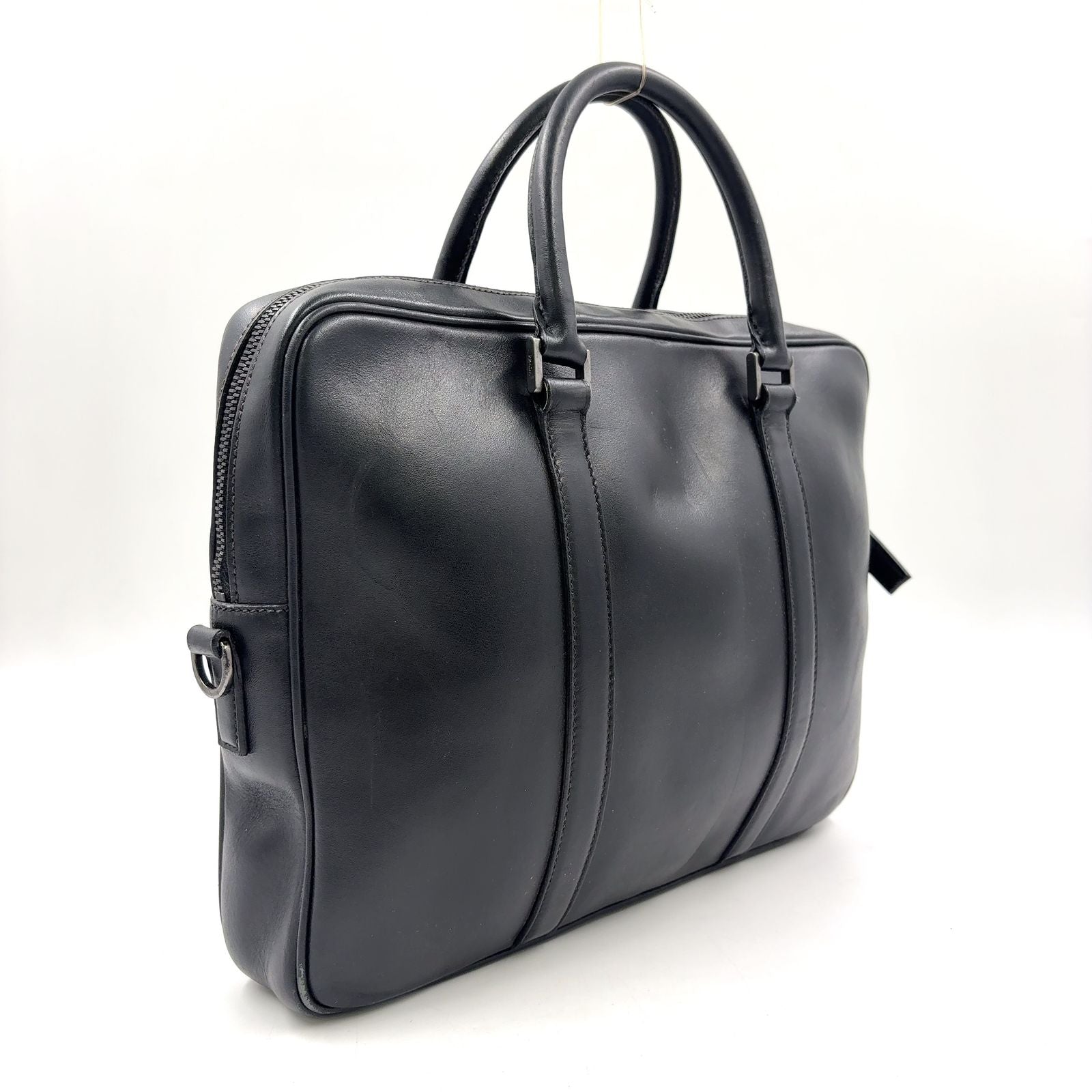 Prada Smooth Leather Black Business — view 2