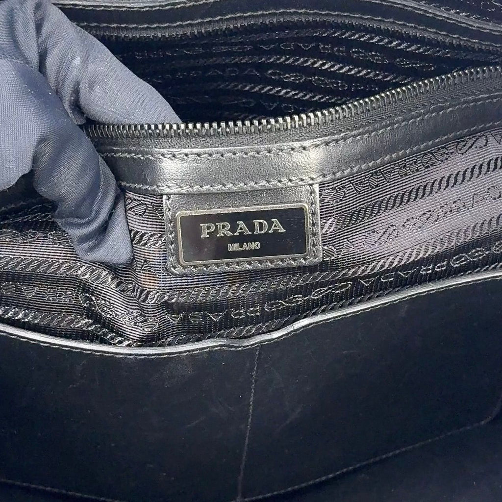 Prada Smooth Leather Black Business — view 4