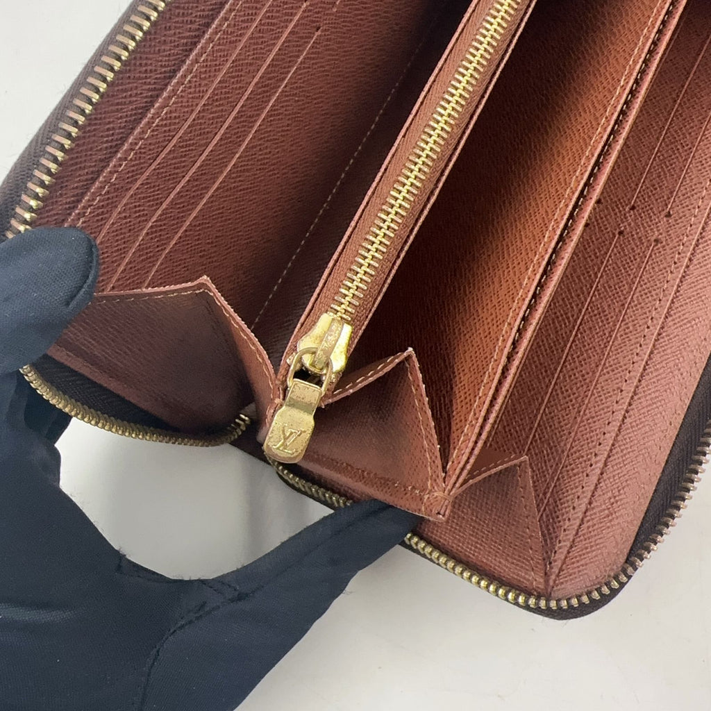 Louis Vuitton Zippy Wallet Monogram Correspondence Zip Around — view 7