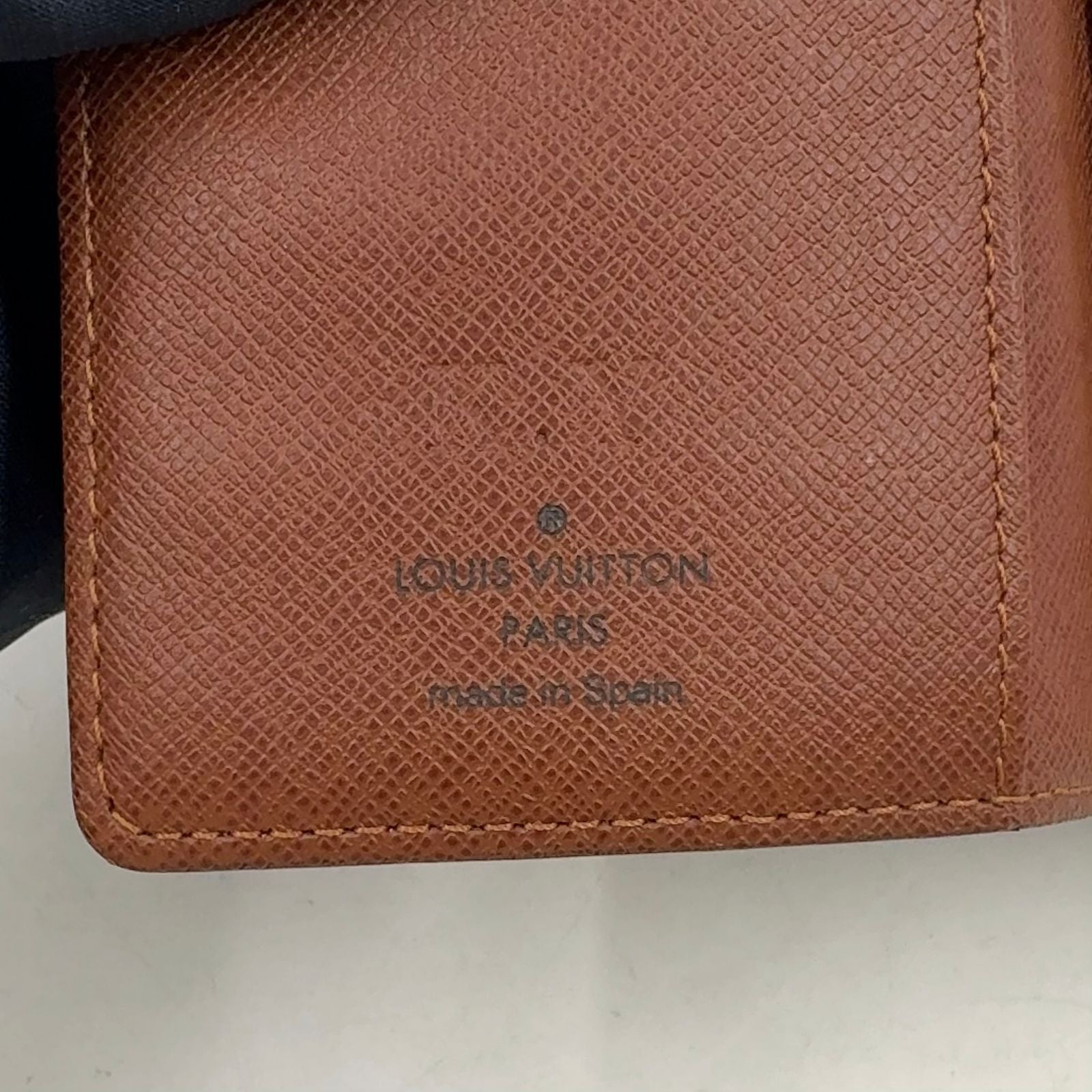 Louis Vuitton Agenda PM Monogram Leather Brown Pocket Bookcover Gold — view 4