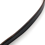 Hermes Constance Buckle Leather Metal Silver Black Belt — view 6