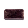 Louis Vuitton Zippy Wallet Monogram Vernis Amarante Leather Enamel Bordeaux