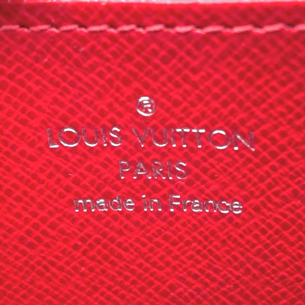 Louis Vuitton Zippycoin Purse Epi Fuchsia Leather Red Coin Case Silver — view 4