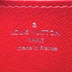 Louis Vuitton Zippycoin Purse Epi Fuchsia Leather Red Coin Case Silver — view 4