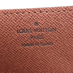 Louis Vuitton Envelope Carte de Visite Monogram Leather Brown Card Case — view 4