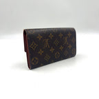 Louis Vuitton Porto International Monogram Leather Brown Tri Foldlong Wallet — view 2