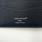 Louis Vuitton Portefeuille Calf Correspondence Leather Black Bi Foldwallet — view 4