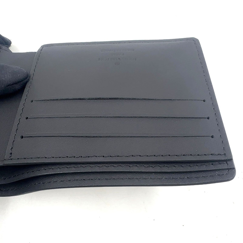 Louis Vuitton Portefeuille NM Damier Infini Correspondence Leather Black — view 8