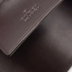 Gucci Sherry Line Leather Green Brown Red Key Case Silver Key Holder — view 9