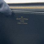 Louis Vuitton Zippy Wallet Monogram Giant Correspondence Leather Brown Round — view 4
