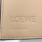 Loewe Anagram Compact Zip Leather Beige Wallet Gold — view 4