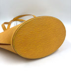 Louis Vuitton Saint Jacques Shopping Epi Tassili Yellow Leather Shoulder — view 5