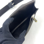 Louis Vuitton Ceinture Pochette Homme Damier Graphite Leather Black Belt — view 3