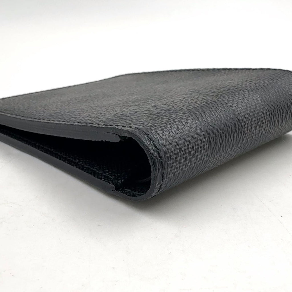 Louis Vuitton Portefeuille Multiple Damier Graphite Initialstamp Can Be Leather — view 6