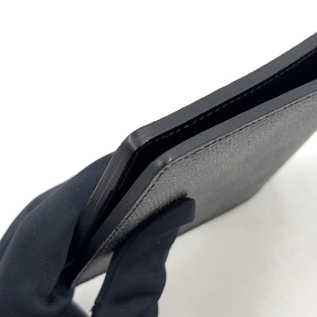 Louis Vuitton Portefeuille Multiple Damier Graphite Initialstamp Can Be Leather — view 5