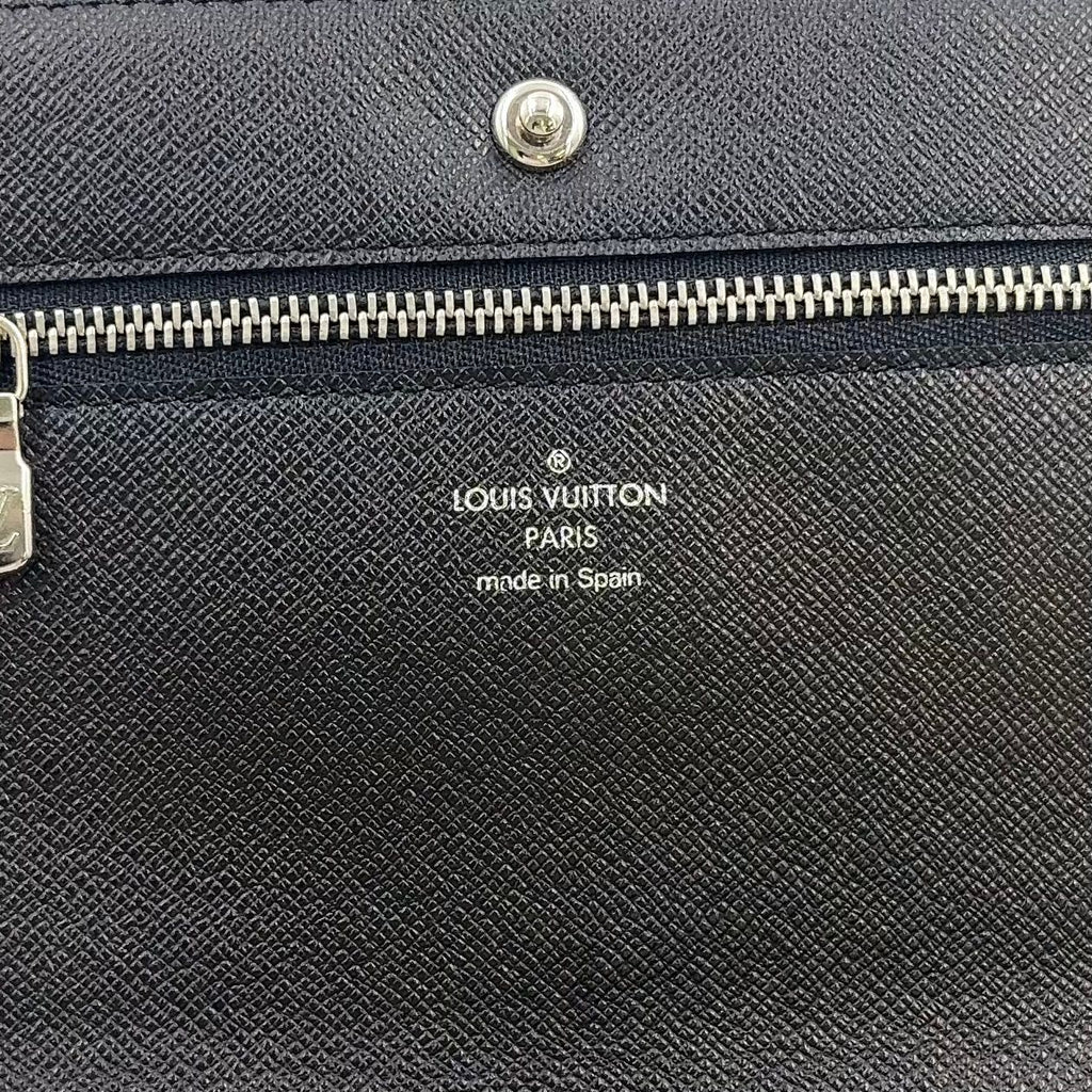 Louis Vuitton Ceinture Pochette Homme Damier Graphite Leather Black Belt — view 4