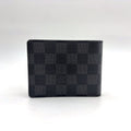 Louis Vuitton Portefeuille Multiple Damier Graphite Initialstamp Can Be Leather