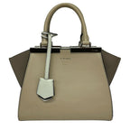 Fendi Handbag Petit Beige Leather
