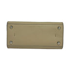Fendi Handbag Petit Beige Leather — view 5
