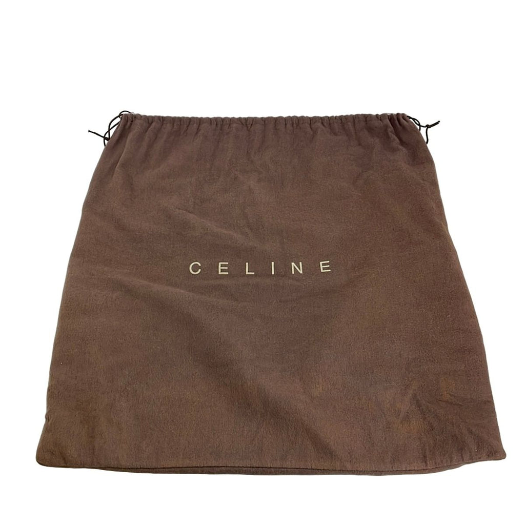 Celine Handbag Boogie Bag Beige Leather — view 8