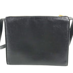 Dior Shoulder Bag CD Logo Leather Black — view 6