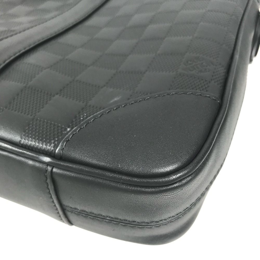 Louis Vuitton Business Bag Porto Documan Voyage Pdv Damier Infini Leather Black — view 6