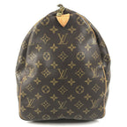 Louis Vuitton Boston Bag Keepall 50 Monogram Canvas Brown — view 4