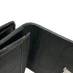 Louis Vuitton Hook Wallet Lockme Portefeuille II Compact Noir Leather Cowhide — view 7