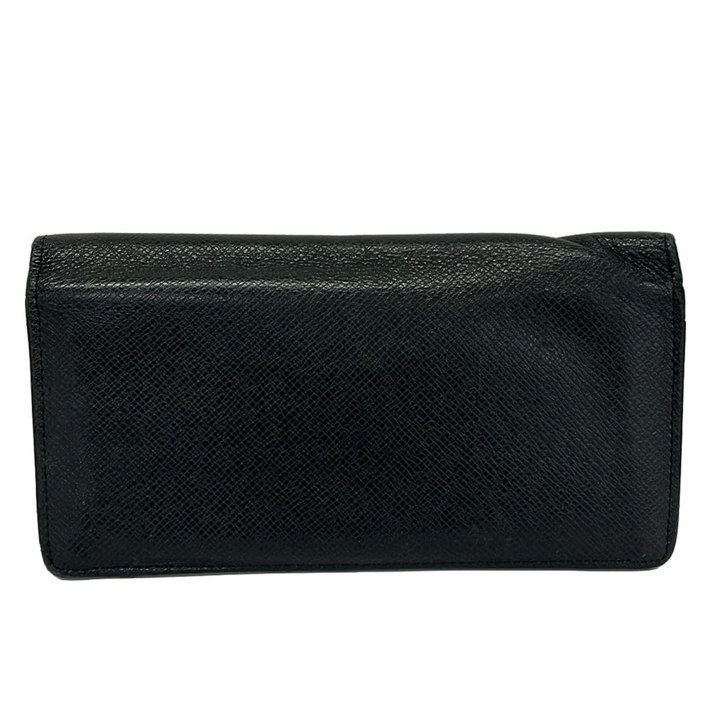 Louis Vuitton Wallet Taiga Portefeuille Brazza Ardoise Leather — view 2