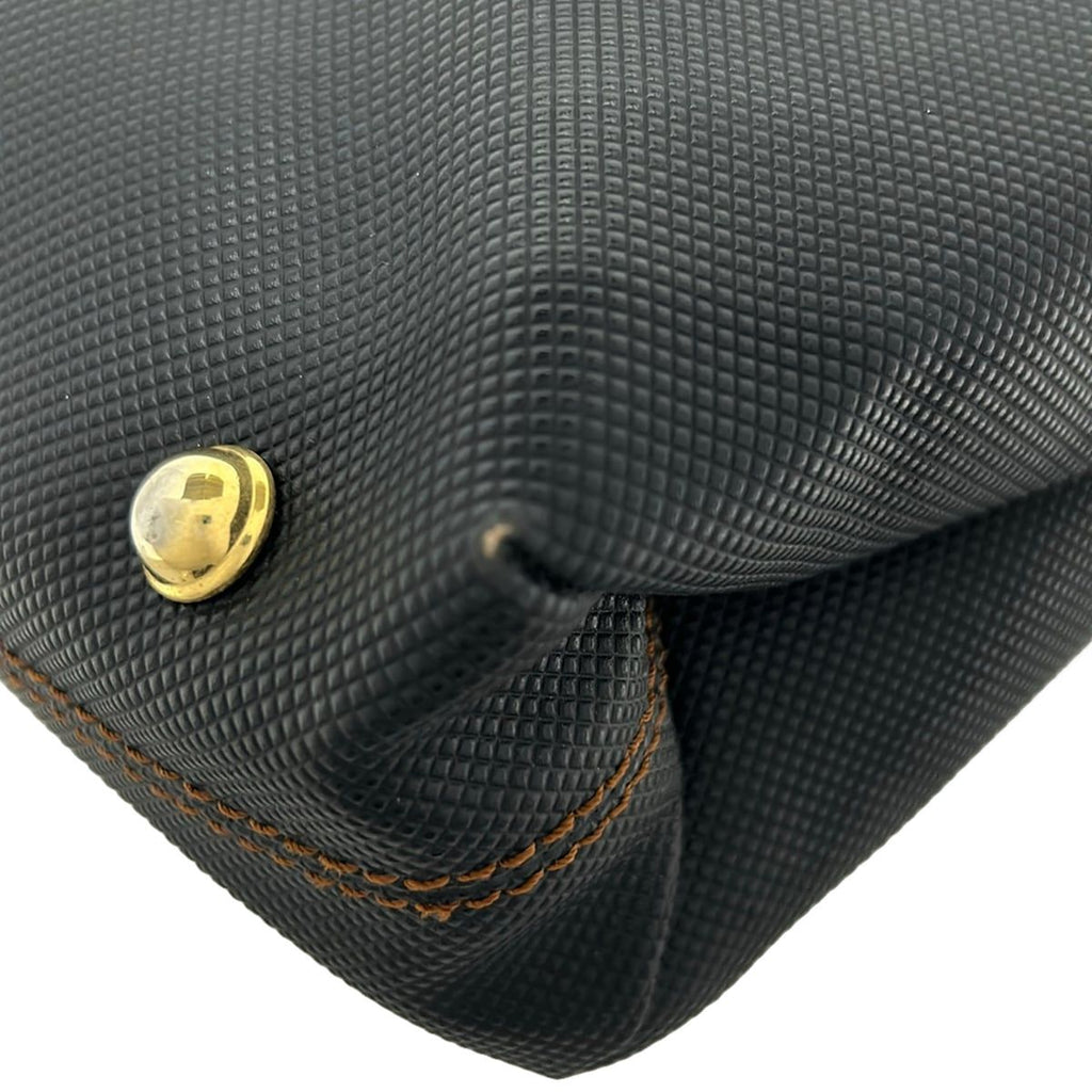 Bottega Veneta Tote Black Brown Leather — view 6