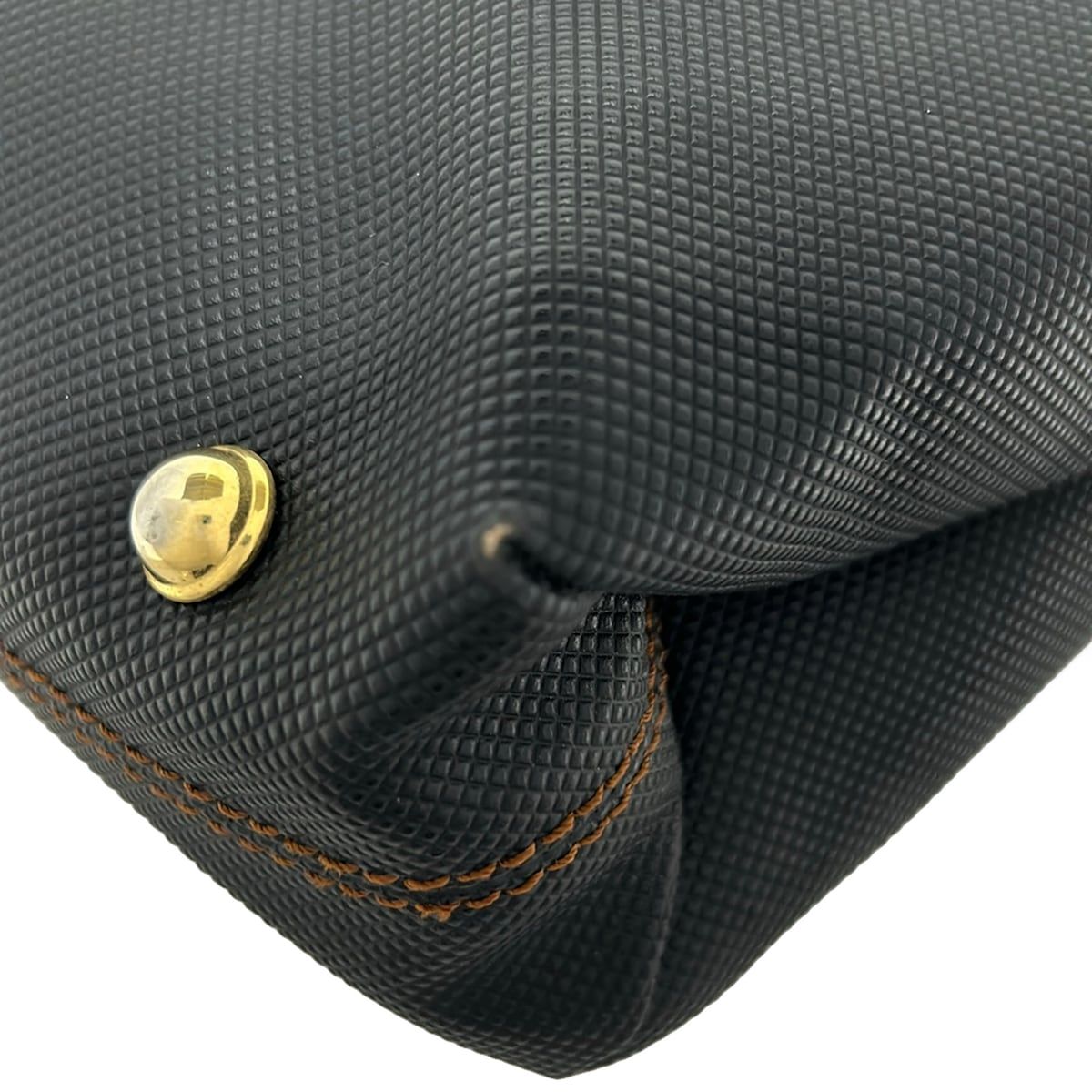 Bottega Veneta Tote Black Brown Leather — view 6