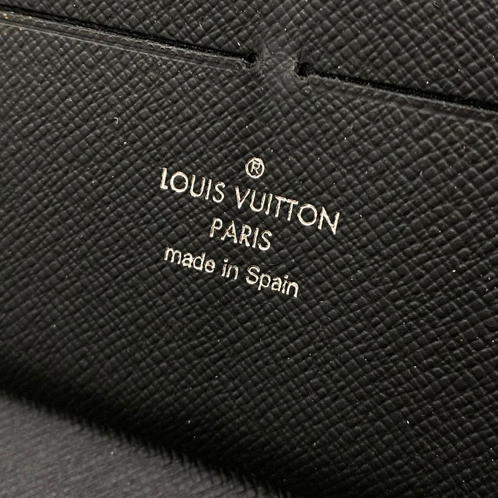 Louis Vuitton Wallet Taiga Zippy Organizer NM Ardoise Leather — view 6