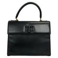 Celine Handbag Black Leather
